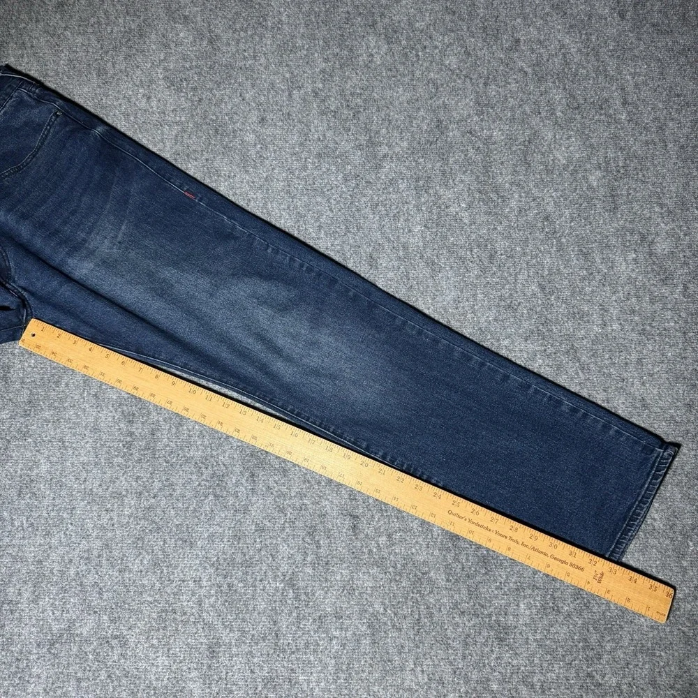 True Religion Ricky Relaxed Straight Jeans Stretch Denim Men 40x33 Medium Wash